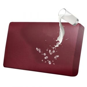 BXFUL Housse de Coussin Extensible de canap&eacute; imperm&eacute;able, Simili Cuir Housse Coussin D'assise Antid&eacute;rapant Housse de si&egrave;ge de canap&eacute; pour canap&eacute; (Dossier,Vin Rouge) (ZIQIONG, neuf)