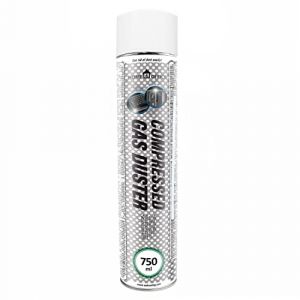 AABCOOLING Bombe d'air 1x750 ML Dépoussiérant en Spray Home&Office Bombe a Air Comprimé Gas Duster 750ml K4, Préparation en Spray, Aspirateurs pour Ordinateurs, sans Odeur (AAB Seller FR, neuf)