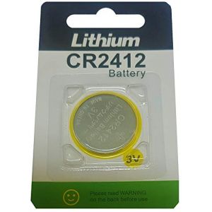 1 pile bouton au lithium CR2412 3 V 100 mAh (1 carte blister de 1 piles) - Produit de marque. Eunicell (Eunicell Vertrieb Deutschland „Preise inkl. MwSt.“, neuf)