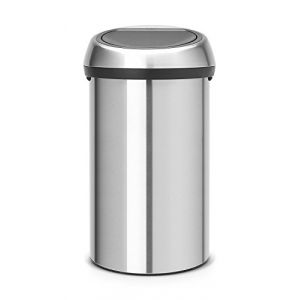 Brabantia Touch Bin Poubelle - Inox Acier Mat - 60L (Maxiburo, neuf)