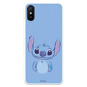 LA CASA DE LAS CARCASAS Coque Xiaomi Redmi 9A - Redmi 9AT Officiel Lilo & Stitch Stitch Bleu pour protéger Votre téléphone Portable Coque Xiaomi en Silicone Souple sous Licence Officielle Disney. (La Casa de Las Carcasas, neuf)