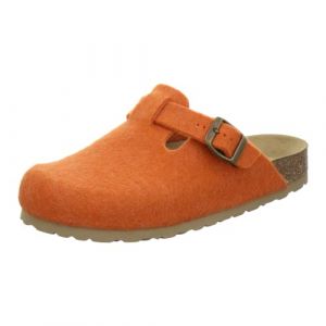 AFS-Schuhe Chaussons pour femme fermés en feutre, sabots d'hiver confortables et chauds, fabriqués en Allemagne, 26900, Orange, 42 EU (AFS-Schuhe, neuf)