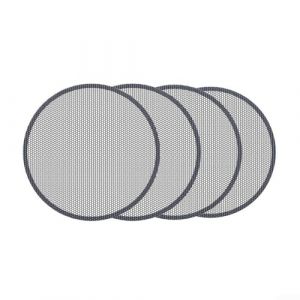 Lot de 4 filtres anti-poussière pour ventilateur PS5 Pro, filtre à poussière pour ventilateur PS5, 11 x 11 cm, housse anti-poussière en maille pour ventilateur de refroidissement PS5, accessoires de (xiaoehong, neuf)