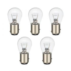 SOFOC 1157 BAY15D P21W voiture/moto clignotant lampe frein/feu de stationnement S25 24V 21W blanc chaud feux de route/feux de croisement Design 5Pcs (Sofoc-EU, neuf)