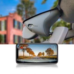 Fitcamx Dashcam 4K Compatible avec Renault Clio4, Mégane3, Twingo, Laguna3 (HD2-6074) Noir, OEM, UHD 2160P Video WiFi, G-Senseur, Enregistrement en Boucle, WDR Caméra de Voiture, Plug&Play, Carte 64Go (FiTCAMX, neuf)