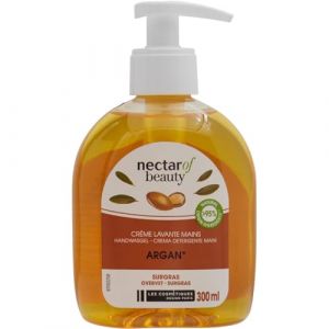 BEAUTY - Savon Liquide Argan NECTAR OF | Onctueux et nourrissant | Pour une peau douce et hydrat&eacute;e | le flacon de 300mL | LOT DE 4 (ViveVers, neuf)