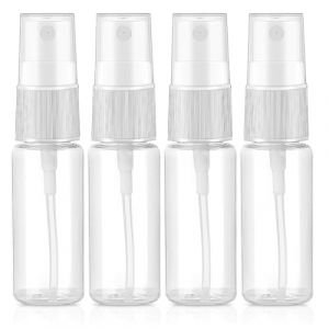 GGUFAY 4 Pi&egrave;ces Flacon Vaporisateur Vide,20ml Mini Atomiseur, Flacon Spray Vide, Flacon Parfum Vide, Petits Contenants Rechargeables,Portable Flacons Atomiseurs pour Cosm&eacute;tiques, Parfum et Voyage (Rfervgauk, neuf)