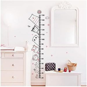 Toise pour Enfants, Grand Éléphant Endormi Ours Lune Hauteur Mesure Stickers Muraux pour Chambre d'enfant Tableau De Croissance Animaux Règle Stickers Muraux Décor À La Maison,Animaux Rouleau B,Ta (sjqkskffqqfiii, neuf)