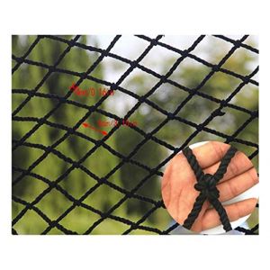 WaiMin Enfants Protection contre les chutes Filet de sécurité Escalier for enfants Filet de protection Noir Filet de protection Filet de protection anti-chute Filet de football Décoration de filet Fil (Hardworking Bee, neuf)