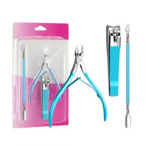 Lot de 3 pinces en acier inoxydable médical, résistantes à la rouille, stérilisations simples, poignée ergonomique, outil professionnel pour cuticules (sheQImaoYI, neuf)