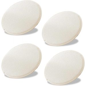Coussin de Tabouret Ronde - Coussin de Chaise Ronde Confortable - 30/35/40/45/50cm - Galette de Chaise pour Salle à Manger, Cuisine, Bureau, Bar, Jardin, Intérieur/Extérieur(Color 4,40x40cm 4pcs) (zisuofuzhuangshanghang, neuf)