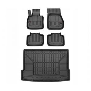 MOTOS Kit de tapis de sol en caoutchouc et tapis de coffre pour BMW X2 F39 2018-2023 Améliorez votre confort de voyage avec tapis antidérapant voiture 3D- Tapis de sol voiture tous temps, protection c (MOTOS EU, neuf)