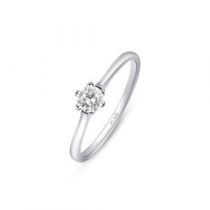 Amberta Bagues de Fiançailles pour Femme en Argent Sterling 925 avec Zircone | Bague de Mariage Diamant Simulé | Bague de Fiançailles | Bague Solitaire pour Femme: Bague Solitaire Diamant Taille 53.8 (Amberta, neuf)
