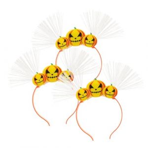 Holibanna 3 Pièces Bandeau d'Halloween bandeau halloween decorations lumineux cerceau de cheveux d' lumineux pour Orange (Lydia Lyle, neuf)