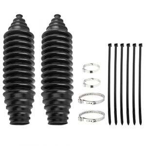 YEHEI Kit D'Outils de Démarrage de Crémaillère de Direction Universelle pour Voiture, Ensemble de Soufflets de Biellette de Direction Intérieure en Silicone Anti-Poussière (Zhaianguan, neuf)
