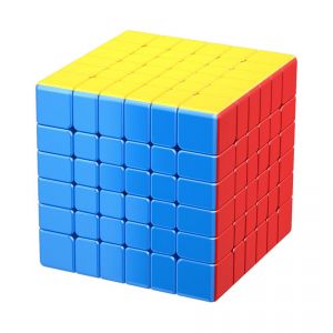 Moyu Meilong6 Magic 6 x 6 v2 Stickerless Cube Magic Cube Speed Puzzle Cube (MoYu FR, neuf)