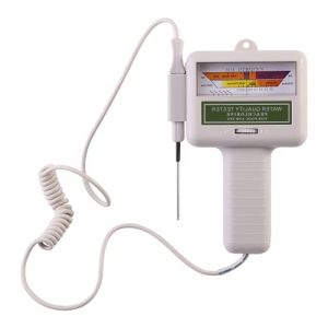 Testeur de pH ph metre electronique compteur de chlore, moniteur de qualité de l'eau 2 en 1 pour piscine, culture hydroponique, piscines, spas, moniteur Produits de mesure (Maorme-EU, neuf)