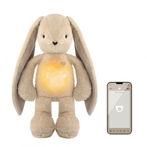 myHummy Bunny Doudou beige avec application &ndash; M&eacute;canisme et veilleuse (Szumisie, neuf)