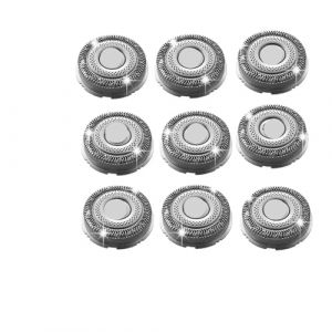 Lames de rechange for rasoir SH91, tête de rechange for rasoir Philips Norelco, rasoirs séries S9000 et 9000 Prestige SP981X, SP9820, SP986X, SP9861, SP9863 (9pcs) (YYUMING, neuf)