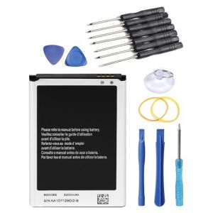 NEWASHAN Batterie B800BE B800BU Compatible avec Samsung Galaxy Note 3 SM-N9000 DuoS N9002 LTE N9005 N9006 N9007 N9008 N9009 Téléphone Portable Smartphone Li-ION Accu Pile 3,8V 3200mAh avec Kit Outils (newashan, neuf)