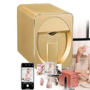 Imprimante D'Art D'Ongle 3D, Machine D'Impression D'Ongle Automatique Intelligente Ongle Mobile Pour Salon De Manucure &agrave; Usage Domestique(Gold) (XINGYISHANG（品牌已注册，跟卖必投诉）, neuf)
