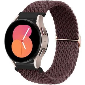 FYISWHO Bracelet Nylon pour Ticwatch Pro 3/GTX/E2/S2, 22mm Sport Bracelets de Remplacement pour Coros Pace 4/Pace3/Pace Pro, Apex 4 42mm/Apex 46mm/Apex2 Pro (FYISWHO-FR, neuf)