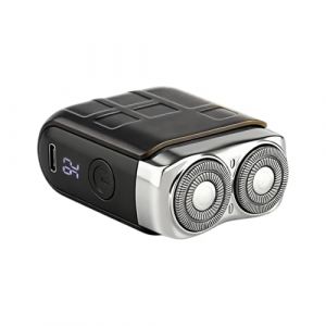 Rasoir &Eacute;lectrique pour Homme - Portable Sans Fil Rechargeable avec Double Lame et &Eacute;cran LED,Rasoir Sans Fil &Eacute;tanche - Voyage Maison Bureau Salle de Sport Douche Quotidienne Cadeau (abola, neuf)