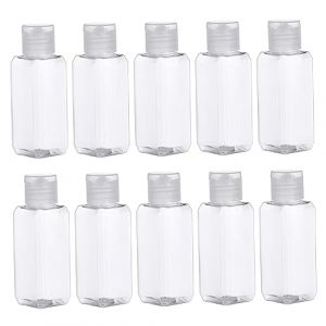 IWOWHERO 20pi&egrave;ces Bouteille De Voyage Ext&eacute;rieure Vide Pour Cosm&eacute;tiques Distributeur Portable Rechargeable Petite Bouteille Pour Voyages (Langeriy, neuf)