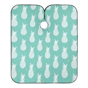 Ananas Menthe Verte Robe De Coiffure Imperm&eacute;able Peignoir Coiffure Anti-Taches Blouse Coiffeur Pour Coiffeurs Instituts De Beaut&eacute; Barber 140X168Cm (guangzhouhongchenmaoyishanghanggerenduzi, neuf)