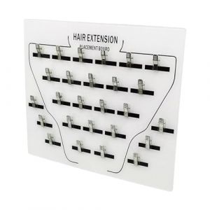 Support pour extensions de cheveux &ndash; Support d'extension de perruque | Support d'extension | Panneau de support d'extension de cheveux en acrylique | de greffage de perruque avec clip (xaiulke, neuf)
