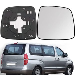 TRASKA Miroir Glace R&eacute;troviseur,pour Hyundai H1 2008-2018,R&eacute;troviseur Ext&eacute;rieur Chauffant Gauche Ou Droit R&eacute;troviseur Chauffant Remplacement,A-Left (YongGe - XiongQI, neuf)