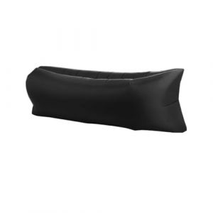 Hiseng Canapé Gonflable Camping Exterieur Hamac Gonflable Fauteuil Gonflable Portable Gonflable Transat Gonflable pour Plage Voyager Randonnée Parties de Piscine Jardin (Noir,200x70cm) (Hiseng, neuf)