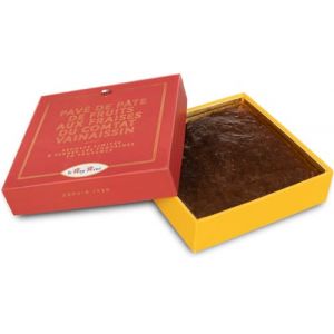 LE ROY RENÉ Epicerie Fine - Pavé de pâtes de fruits aux fraises du Comtat Venaissin - Origine Provence - France, boite 250g. (JoviMarket, neuf)