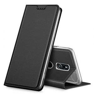 Verco Etui pour Sony Xperia XZ2, Coque Pochette Portefeuille pour Housse Xperia XZ2 avec Magn&eacute;tique Fonction Wallet - Noir (ATS-Discounter, neuf)