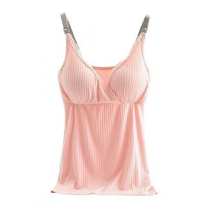 D&eacute;bardeur avec Soutien Gorge Int&eacute;gr&eacute;e Femme en Modal Doux Tank Top Crop Sport D&eacute;contract&eacute; Caraco Haut Pyjama de Nuit T-Shirt sans Manche pour Yoga Pilates Fitness D&eacute;bardeur avec Soutien Gorge int&eacute;gr&eacute; (Anglekie, neuf)