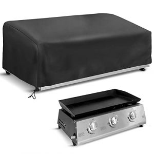 SCHLEUDER Housse de Protection pour Plancha,Dimension 60 x 60 x 25 cm, Bâche Imperméable en Polyester avec Élastique de Serrage,Facile à Nettoyer,pour Plancha,Gazinière,Barbecue Extérieur (11 MALL, neuf)