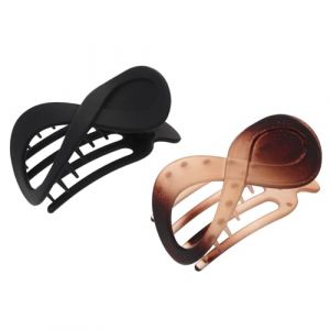 FRCOLOR 2 Pi&egrave;ces un ruban &agrave; cheveux barrettes &agrave; cheveux pour femmes Titulaires &eacute;pingles fran&ccedil;aises accessoires de cheveux hairpin hair clip pince &agrave; cheveux pinces &agrave; m&acirc;choires PC (Laners, neuf)