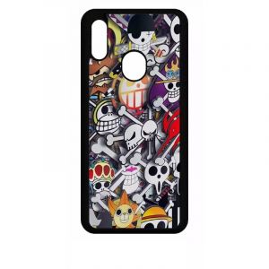 G&eacute;n&eacute;rique Coque pour Huawei p Smart 2019 - Manga One Piece - Silicone - Noir (topshirt, neuf)