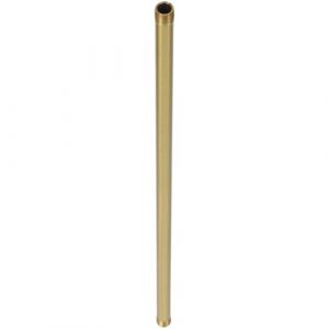 HEATSHAKING Tube en Laiton Pur Filet&eacute; M10 X 300 MM Creux pour Fixation de Lampe Connecteur Droit pour Accessoires D&rsquo;&Eacute;clairage DIY Compatible Projets Domestiques et Commerciaux (Tqlll, neuf)