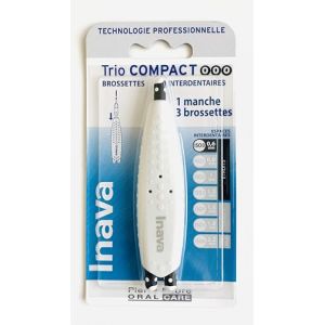 Inava Brossettes Interdentaires Trio Compact (0.0.0) 0.6mm (Secuenor, neuf)