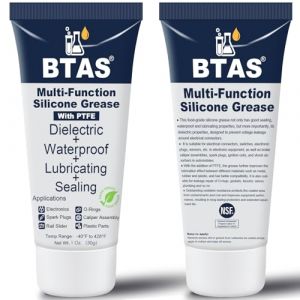 BTAS Graisse di&eacute;lectrique pour connecteurs &eacute;lectriques, bougies d'allumage automobiles, graisse de silicone, bornes de batterie 30ml 2 pi&egrave;ces (Nanan Jihong, neuf)