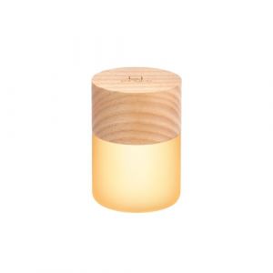 Gingko Lemelia Mini lumière – Blanc cendré | Lampe d'ambiance LED portable avec contrôle tactile, 7 modes de couleur, batterie rechargeable (Pizzazz-FR, neuf)