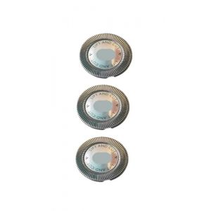 T&ecirc;te De Rasoir De Rechange, Compatible Avec Philips, HQ64 AT890 PT725 PT728 PT729 PT737 PT739 HQ8505 AT758 HQ54 HQ6070, Lame De Rasoir(3pcs) (caolingling188, neuf)