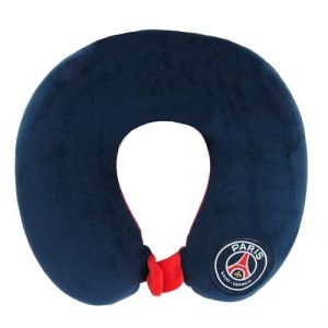 PSG Coussin de Voyage cale Nuque Collection Officielle Paris Saint Germain - M&eacute;moire de Forme (MISTERLOWCOST, neuf)