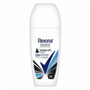 REXONA Roll On Advanced Protection Invisible Dry Fresh 72H 50 ml Lot de 3 (Nikilko2017, neuf)