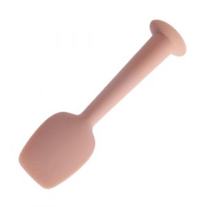 Pcingsia Spatule pour les fesses de b&eacute;b&eacute; &ndash; Spatule applicateur de cr&egrave;me pour couches, outil de baume doux en silicone pour soins des &eacute;ruptions cutan&eacute;es et nettoyage des fesses, application de (lushanjianzhi, neuf)
