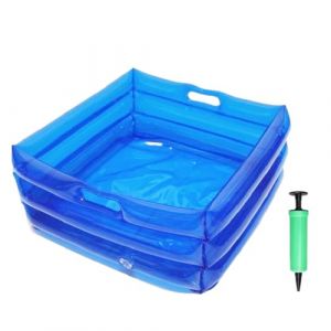 Piscine - Baignoire gonflable - Bain de pieds gonflable - Portable - Avec pompe - Pataugeoire - Pour spa (yaliuzm, neuf)