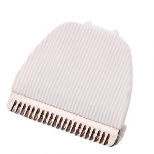 MAKIVI Couteau &agrave; T&ecirc;Te de Lame en C&eacute;Ramique Tranchante pour Tondeuse &agrave; Cheveux Easy, Convient &agrave; la Tondeuse pour Enfant Adulte HK668A 500A 610 Y218, Blanc (Langm3, neuf)