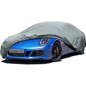 Kayme B&acirc;che Voiture &Eacute;tanche Respirante, 5 Couches Housse de Protection Voiture Ext&eacute;rieur Compatible avec Porsche 911 991 992 997 996 Coup&eacute; Cabrio Targa, Contre Soleil Pluie Poussi&egrave;re. (kayme car covers shop, neuf)