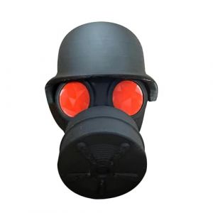 Capuchon pour l'attelage de Remorque Cache Boule Attelage Capuchon de Protection Int&eacute;ressant pour Attelage de Remorque en Forme de Masque &agrave; gaz pour Boule D'attelage, pour Voiture (Rouge) (ZHELYAZKO TRANS STORE, neuf)